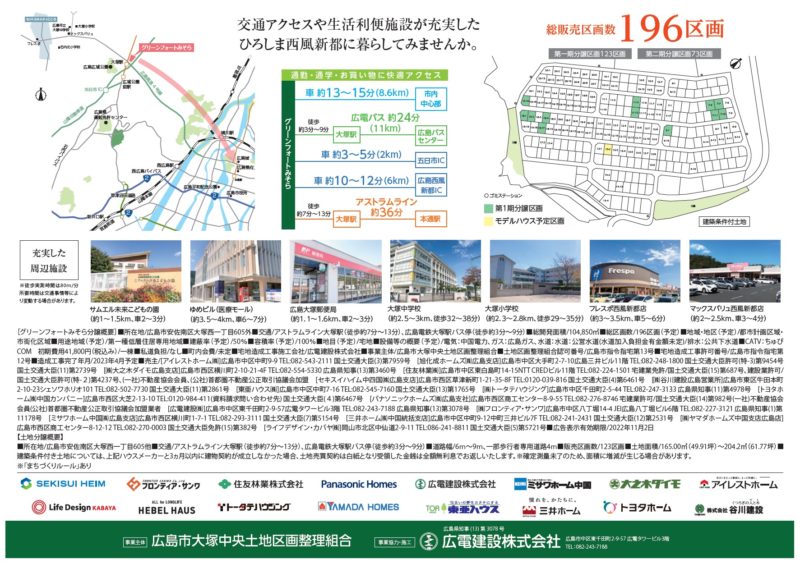 安佐南区/<br>ｸﾞﾘｰﾝﾌｫｰﾄみそら11-12